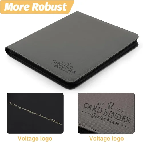 Miniatura 2 de Carpeta de Tarjetas de Intercambio, Carpeta de Colección de Tarjetas con 720 Bolsillos de Carga Lateral, Carpeta de Álbum de 12 Bolsillos