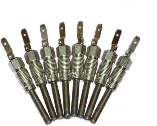 Wellman Bujías incandescentes compatibles con: 6.2L Diesel en Militar CUCV M1008 M1009 K30 K5 G070 070 M1010 M1028 M1031 (juego de 8)