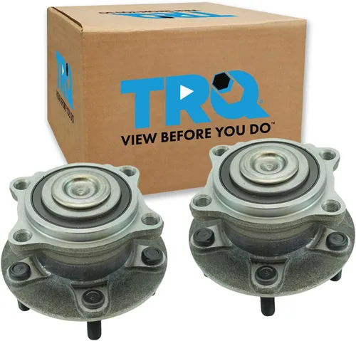 Miniatura 36 de TRQ Juego de conjunto de rodamiento de rueda delantera y buje de 2 piezas Compatible con Chevrolet Cobalt 2005-2010 HHR 2006-2011 Pontiac G5