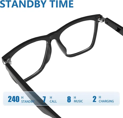Miniatura 4 de Gafas inteligentes AIRMARS para hombres y mujeres con altavoz/gafas de sol Bluetooth con lentes de filtro de luz azul, gafas inteligentes Bluetooth