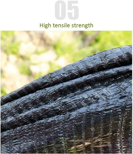 Miniatura 6 de Tela negra con cifrado de aguja plana, 95% resistente a los rayos UV, tela transpirable, con ojales, para invernadero, jardín, patio, pérgola