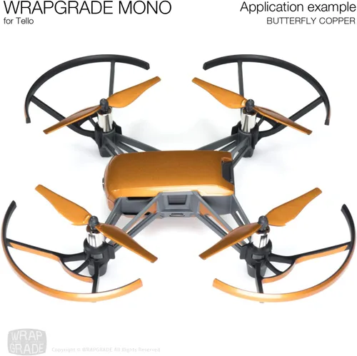 Miniatura 2 de Wrapgrade Mono Skin compatible con Tello (Butterfly Copper)