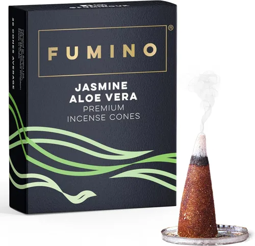 Miniatura 15 de Fumino® Conos de incienso fresco Autumn Breeze 20 por caja, fragancia Masala Agarbatti Joss para relajación y meditación, decoración del hogar