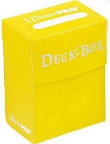 Miniatura 4 de Ultra PRO Caja Estándar para Baraja Amarillo