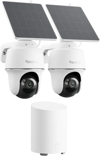 Miniatura 10 de Cámara de seguridad inalámbrica para exteriores, alimentación solar con visión nocturna 2K, Wi-Fi de 2.4/5 GHz, conversación de 2 vías, funciona