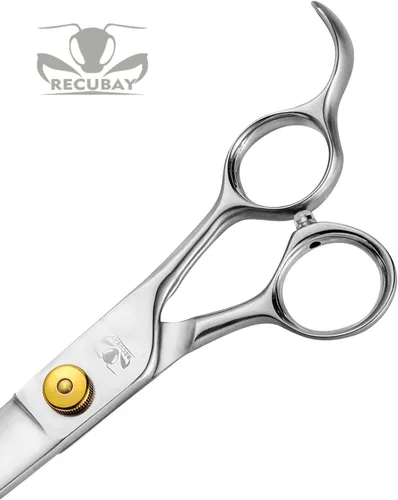 Miniatura 5 de Gold Mantis - Tijeras profesionales para perros, 8.0 pulgadas, corte recto para cabello grueso y largo