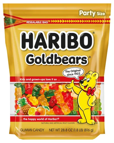 Miniatura 13 de HARIBO - Gomitas de ositos, bolsa resellable de 10 onzas, sabores surtidos