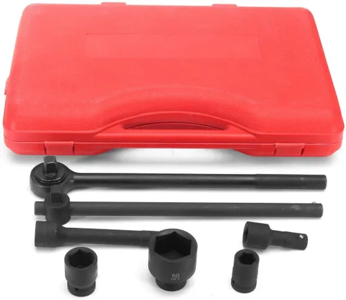 Miniatura 5 de Juego de dados de impacto de 27 piezas de 3/4 "pulgadas de impulsión métrica SAE estándar automotriz mecánico
