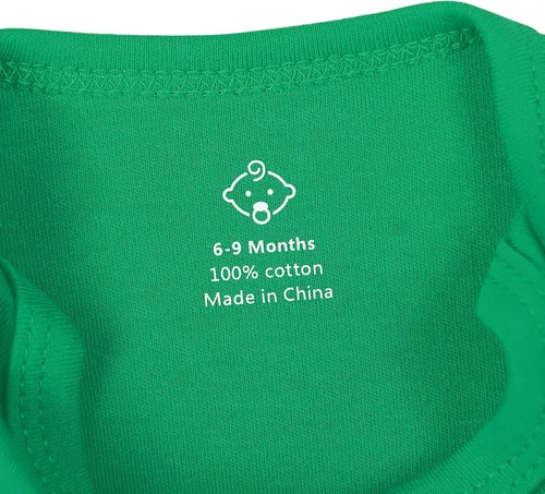 Miniatura 3 de ROMPERINBOX Unisex Baby Onsies Solid Baby Bodysuit Romper Blank for 0-24 Months Boys Girls