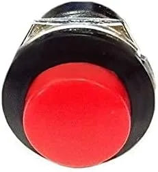 Miniatura 2 de Automotive Authority Botón de interruptor de bocina universal para carrito de golf, ATV/tractor, 12 voltios/10 amperios, montaje en tablero