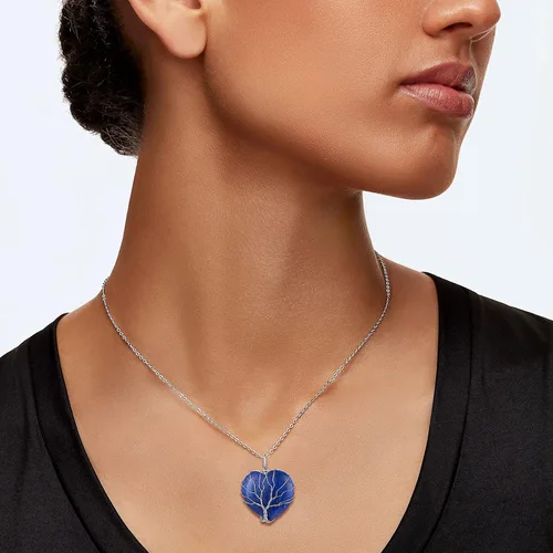 Miniatura 2 de Bestyle Collar de cristal curativo envuelto en árbol de la vida, colgante de piedra natal de 12 meses para parrillas de mujer, joyería de piedras