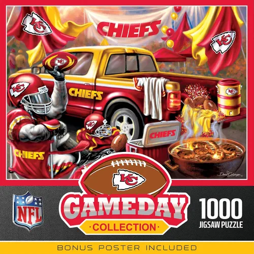 Miniatura 22 de MasterPieces - Rompecabezas de 1000 piezas, NFL San Francisco 49ers, divertido para adultos y familia, acabado antirreflejo, 19.25 x 26.75 pulgadas