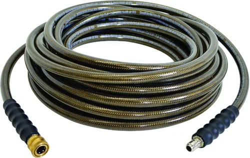 Miniatura 8 de SIMPSON limpieza 41028 3/8 pulgadas por 50 pies 4500 PSI repuesto/extensión de manguera de agua fría para lavadoras a presión