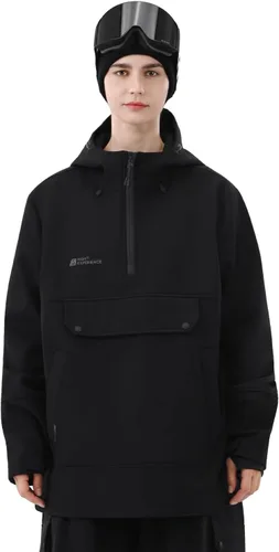 Sudadera con capucha para esquí, snowboard, chaqueta Anarok para nieve, holgada, impermeable, resistente al viento, aislada, para mujeres y hombres
