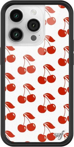 Miniatura 43 de Wildflower Carcasas – Compatible con iPhone 14 Pro Protector negro parachoques, certificado de prueba de caída de 6.5 pies, propiedad de mujeres