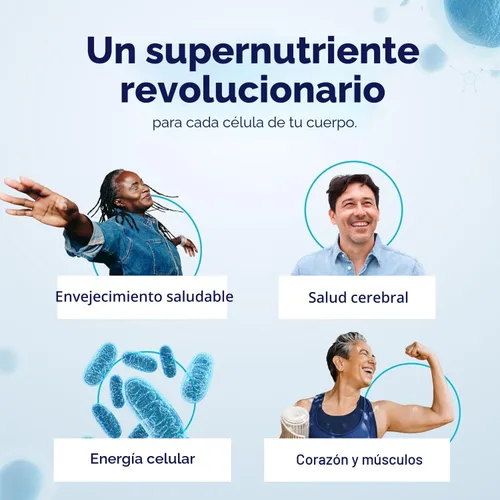 Miniatura 7 de Suplemento potenciador patentado NAD+ más eficiente que NMN - Ribosida de nicotinamida para el metabolismo y la reparación de la energía celular.