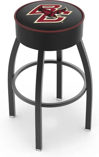 Miniatura 25 de The Holland Bar Stool Company L8B1-4 Georgia Tech - Taburete giratorio con base antiarrugas, color negro