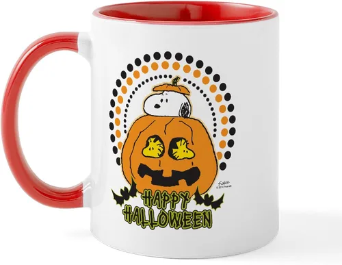 Miniatura 130 de CafePress Sincere Pumpkin Patch Mug Taza de café de cerámica de 11 oz (11.0 fl oz)