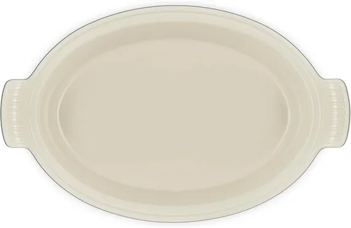Miniatura 4 de Le Creuset Cazuela ovalada cubierta Heritage Stoneware, 4 cuartos de galón (14"), Artichaut
