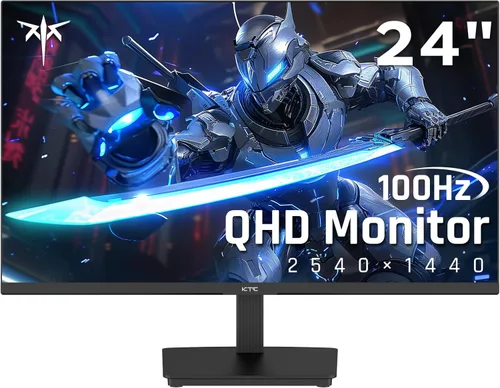 Miniatura 12 de KTC Monitor de juegos de 27 pulgadas 1440p 170Hz, 2K QHD 1ms GTG Fast IPS, HDR, HDMI/USB C/DP, FreeSync y G-Sync, ajustable en giro, inclinación