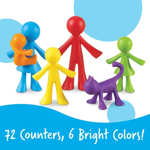 Miniatura 4 de Contadores familiares de "All About Me" de Learning Resources.