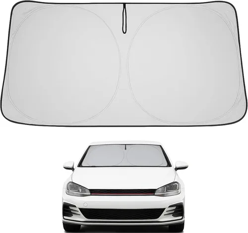 Miniatura 245 de Proadsy Parasol para parabrisas actualizado 2025, ajuste personalizado Dodge RAM 1500 2Dr 2019-2024 2025, 4 capas, plegable, protector de parasol