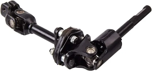 Miniatura 3 de maXpeedingrods 91174749 Columna de eje de dirección inferior intermedia con acoplador universal de junta en U de trapo para Chevy Tracker S10