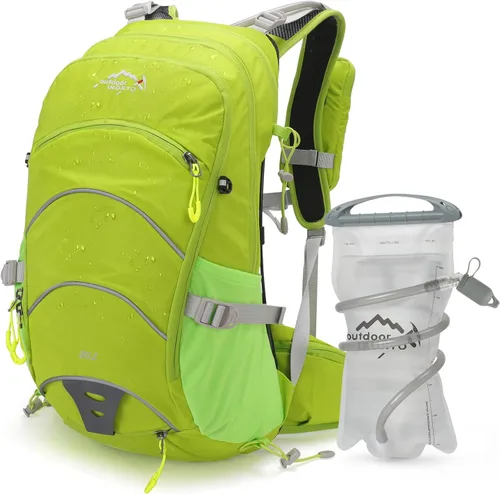 Miniatura 10 de IX INOXTO 20L Hydration Backpack, Waterproof Hiking Internal Frame Backpacks with 2L Hydration Water Bladder and Rain Cover