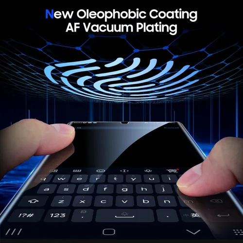 Miniatura 6 de UniqueMe Paquete de 2 protectores de pantalla de privacidad para Samsung Galaxy S23 Ultra, kit sin polvo, posicionamiento automático, sin burbujas