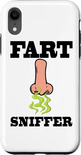 Miniatura 25 de Fart Sniffer Shirt, Gross Dad Joke Shirt, Weird Funny Fart Case for iPhone 17
