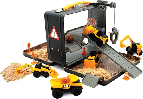 Miniatura 12 de Cat Construction Little Machines 5 Pack - Grandes adornos para tartas
