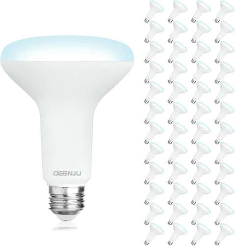 Miniatura 22 de DEGNJU Paquete de 6 bombillas LED empotradas BR30, bombillas de inundación regulables para interiores, CRI80 7 W, equivalente a 65 W, 2700 K, blanco