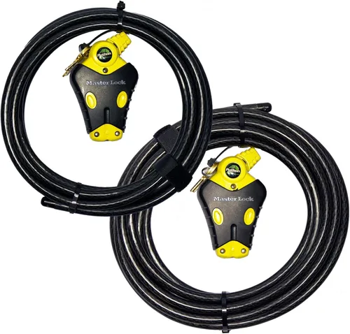 Miniatura 11 de Master Lock 8413 Python - Cerraduras de cable (Maestra)