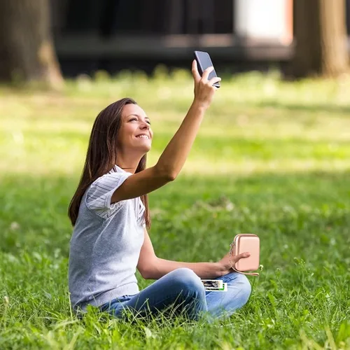Miniatura 8 de Funda compatible con impresora de fotos instantánea portátil HP Sprocket Select/2ª edición, organizador de transporte de viaje que se ajusta a papel