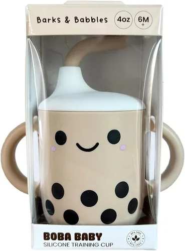 Miniatura 4 de Barks & Babbles Boba Baby Silicone Training Sippy Cup