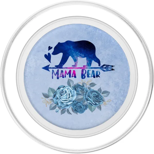 Miniatura 2 de Mama Bear - Agarre pop para mamá y mamá, PopSockets PopGrip: agarre intercambiable para teléfonos y tabletas, PopSockets MagSafe PopGrip para iPhone