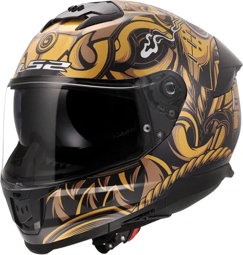 Miniatura 9 de LS2 Helmets Stream II - Casco integral para motocicleta con protector solar