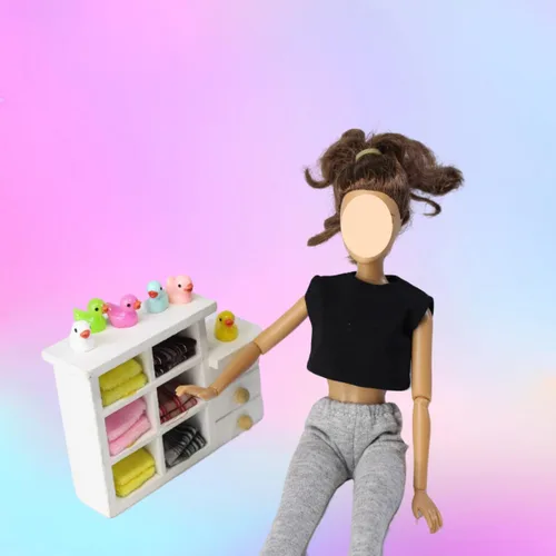 Miniatura 5 de Ropa y accesorios para muñecas, camiseta y pantalones de muñeca Fashionista, zapatos de muñeca para muñecas de 11.5 pulgadas, juguetes de vestir