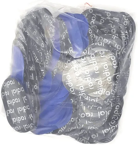 Miniatura 3 de 100 piezas XTMC V-1100 Parche radial ovalado pequeño universal de reparación de neumáticos parche frío para coche de pasajeros 1 3/8 pulgadas x 2