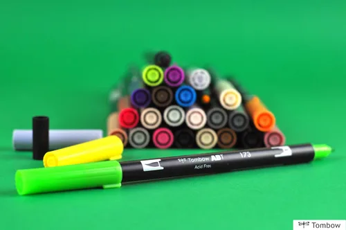 Miniatura 5 de Tombow ABT 800 Rotulador de Doble Punta - Rosa Bebé Rosa pálido