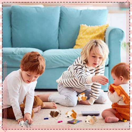 Miniatura 5 de Sosation - 20 piezas de mini animales de peluche a granel adoptar un regalo suave para cachorros, fiesta de regalo para niños, veterinaria, fiesta