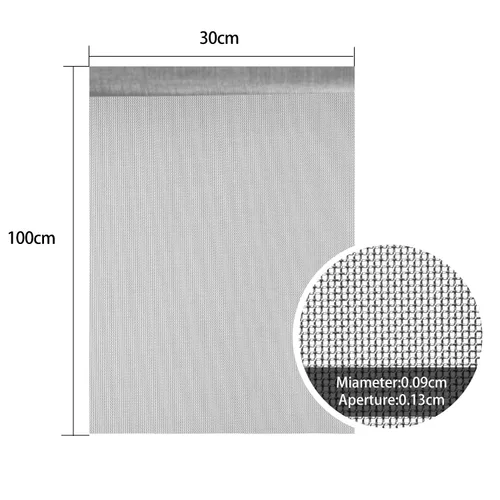 Miniatura 2 de 2 paquetes de alambre tejido de acero inoxidable 304, malla 120, malla fina, malla tejida de acero para malla de filtro, tela de filtración, 11.8 x