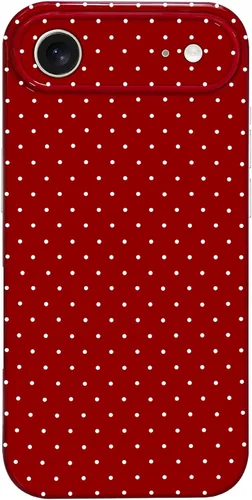 Miniatura 215 de Hython Funda para iPhone Air, diseño estético de lunares lindos, funda simple de 6.5 pulgadas, delgada, antiarañazos, parachoques de TPU suave, a