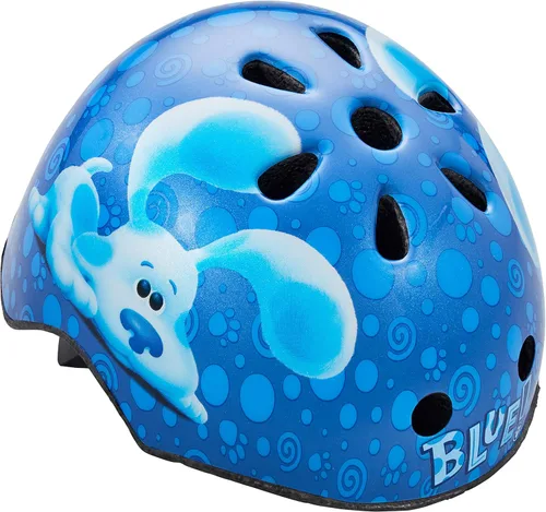 Miniatura 7 de Nickelodeon Casco infantil de Paw Patrol and Blue's Clues & You Bike para niños pequeños, niñas y niños, ajuste de esfera fácil de ajustar, casco
