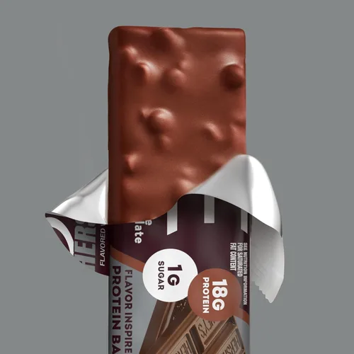 Miniatura 3 de Barras de proteína ONE, NUEVO Doble Chocolate Hershey, libres de gluten con 18g de proteína y 3g de azúcar, artículos básicos de despensa 2.12 oz