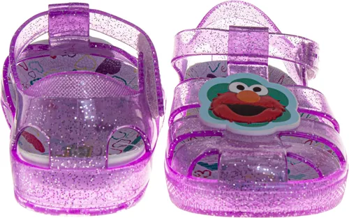 Miniatura 3 de Disney Sandalias de gelatina de personajes favoritos para niñas, sandalias de ballet de verano para playa (rosa/azul) (bebé/niño pequeño)