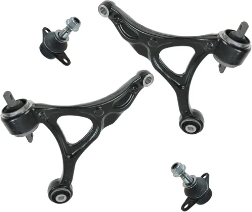 Miniatura 128 de TRQ Brazo de control delantero superior e inferior con rótula juego de 4 piezas compatible con Land Rover Range Rover 2003-2012
