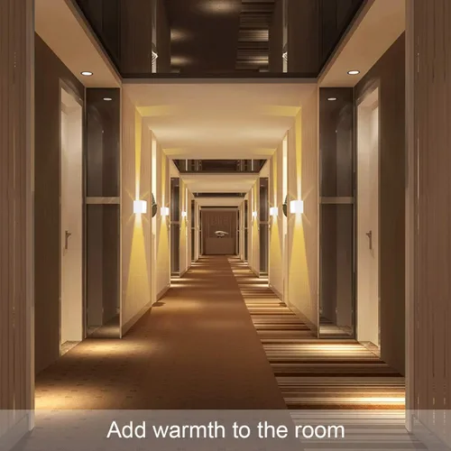 Miniatura 8 de Kawell Aplique de pared LED moderno de 12 W, ángulo de haz ajustable, impermeable, IP65, luz de pared de aluminio para interiores y exteriores