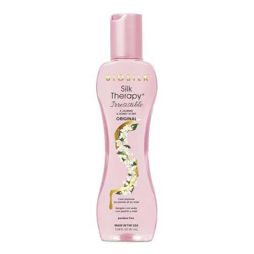 Miniatura 7 de BioSilk Tratamiento irresistible sin enjuague, humedad y reparación sin peso para todo tipo de cabello, aroma a jazmín y miel, sin sulfatos, sin
