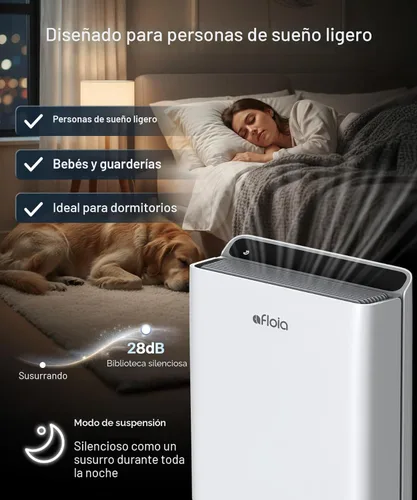 Miniatura 4 de Purificador de aire para el hogar, habitación grande, dormitorio de hasta 2000 pies cuadrados con pantalla PM2.5 sensor de calidad del aire y modo